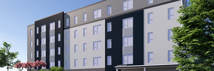 PM Construction Co. underway on 39-unit <br>Adams Point affordable housing project